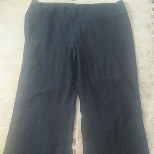 Nike dri fit wide leg work out pants